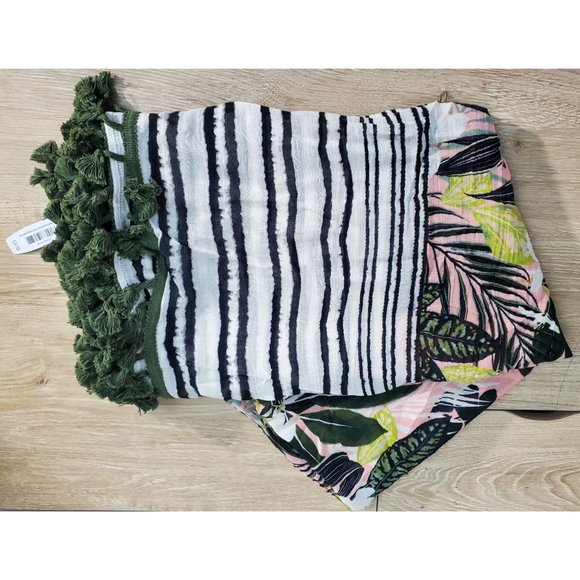 Adore Me Paradise Jungle Tankini Swimsuit Womens Plus Size 4X w/coverup New - Picture 3 of 5